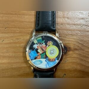Disney: Ward Kimball, Mad Hatter limited edition unisex vintage wrist watch.